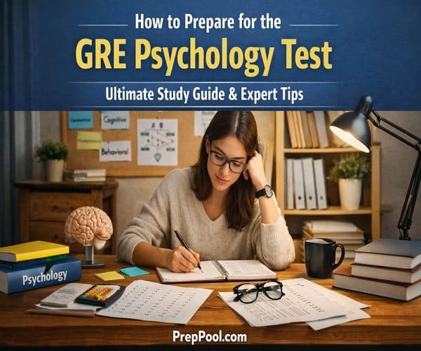 How to prepare for the GRE Psychology test – study guide and expert tips by PrepPool