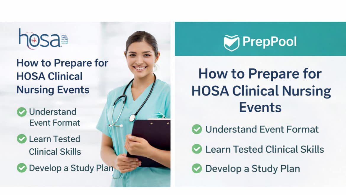 How to prepare for HOSA Clinical Nursing events study guide