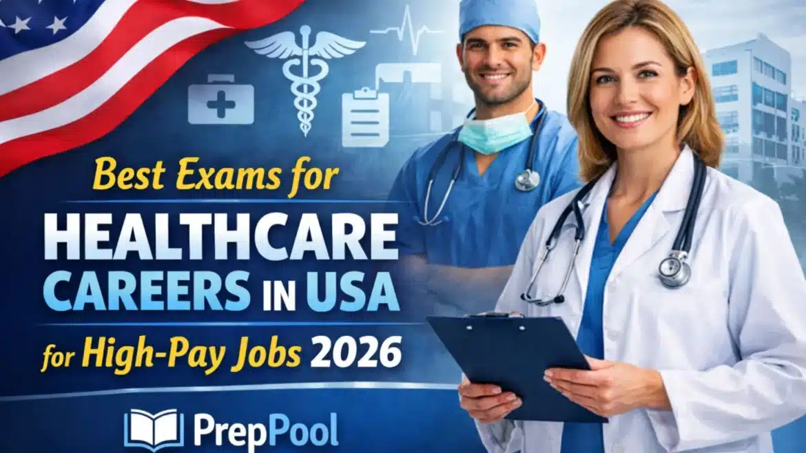 Best healthcare certification exams in USA for high paying medical jobs 2026 including nursing, medical assistant, and allied health careers