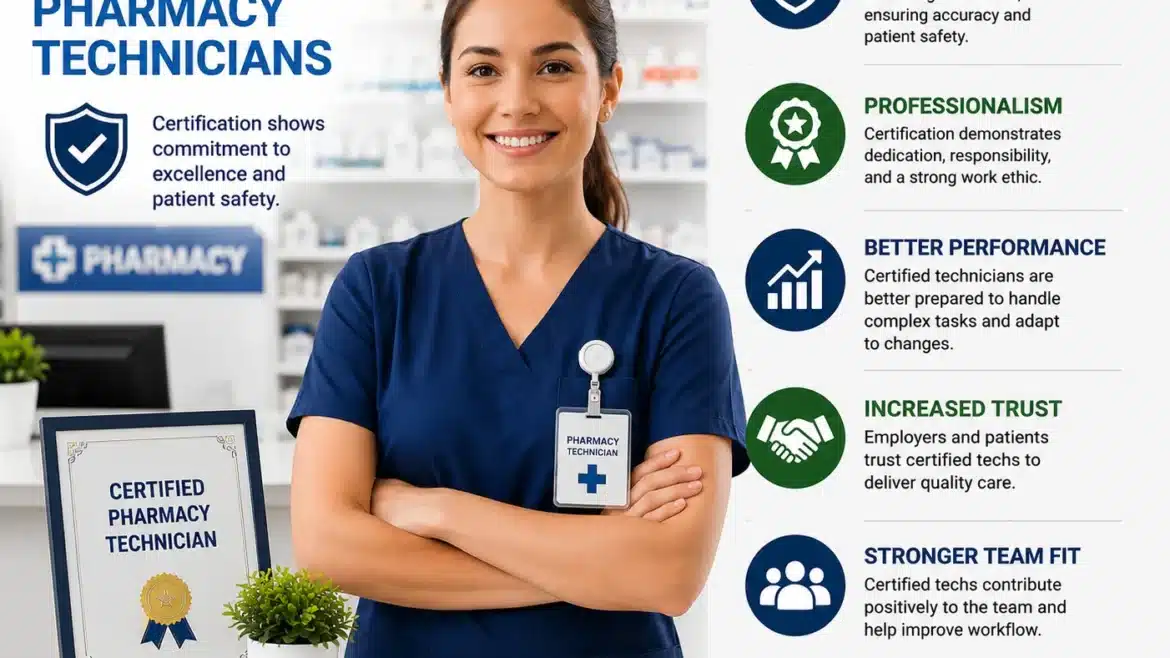Why Employers Prefer Certified Pharmacy Technicians