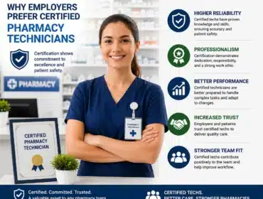 Why Employers Prefer Certified Pharmacy Technicians
