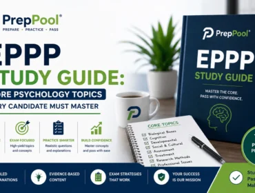 EPPP study guide covering core psychology topics for exam preparation.